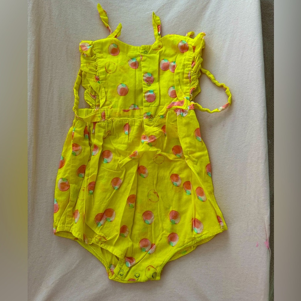 Yellow onesie 18m